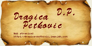 Dragica Petković vizit kartica